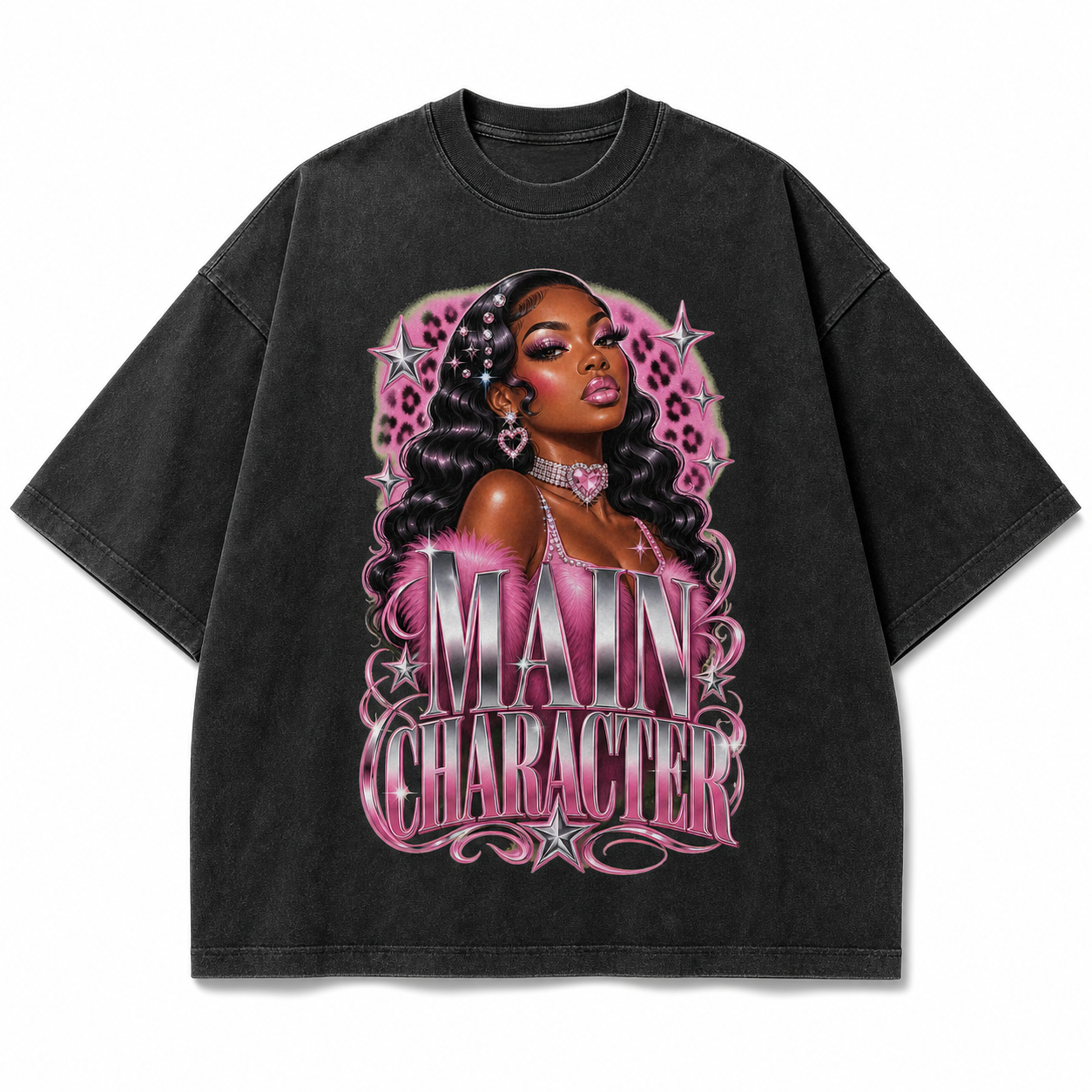 Main Character Airbrush Tee