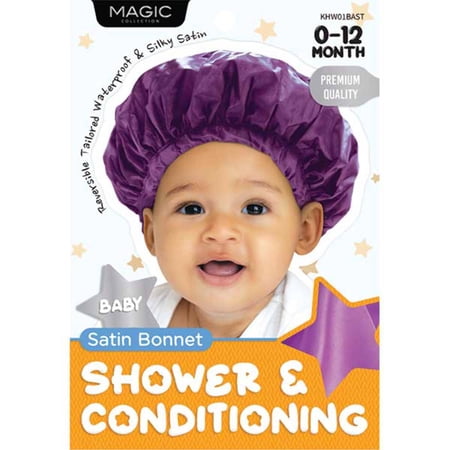 Magic Collection Baby Conditioning Shower Bonnet – Assorted product image