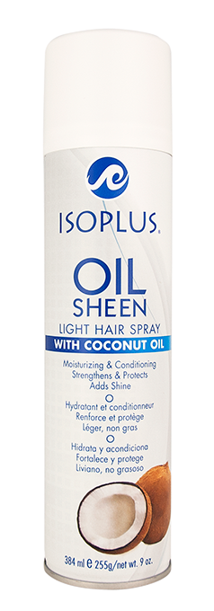 Isoplus Coconut Oil Sheen Light Hair Spray