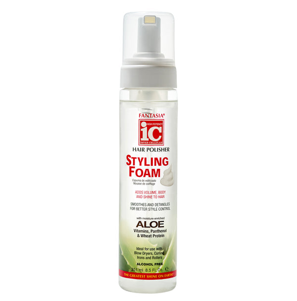 Fantasia IC Hair Polisher Styling Foam 8.5 oz bottle