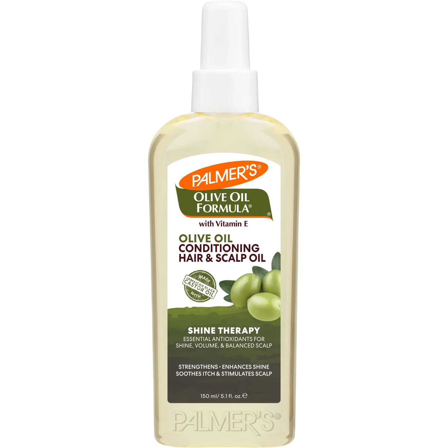 Palmer's Olive Oil Formula Shine Therapy Hair & Scalp Oil – 5.1 oz product image