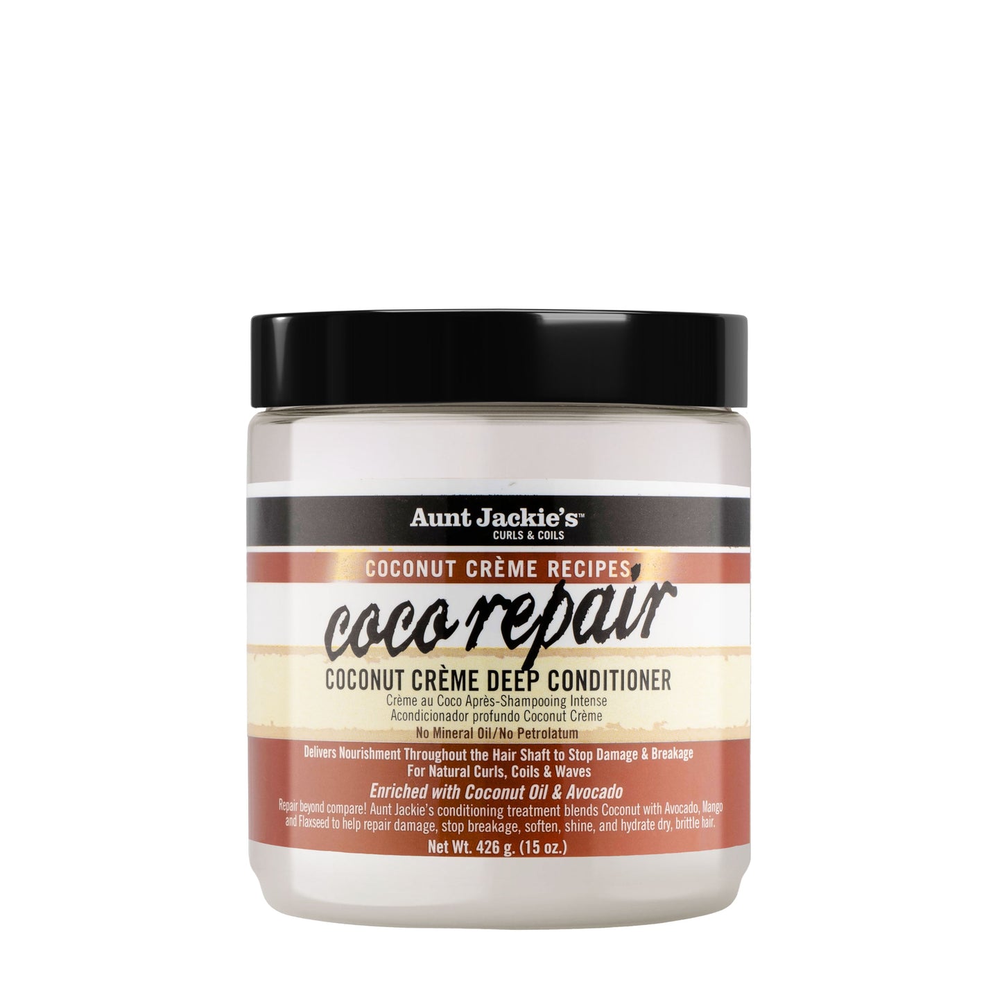 Aunt Jackie's Coconut Crème Coco Repair Deep Conditioner – 15 oz product image