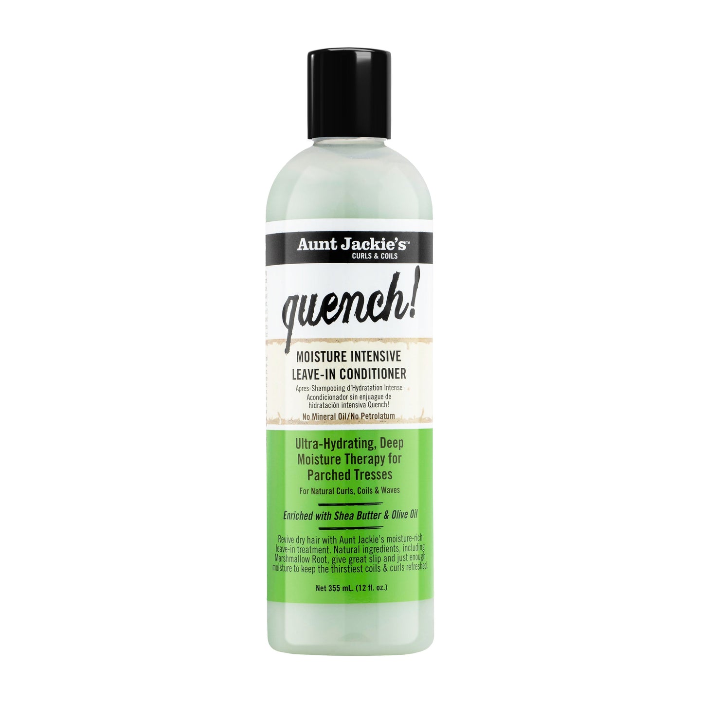 Aunt Jackie's Quench Moisture Intensive Leave-In Conditioner – 12 oz product image