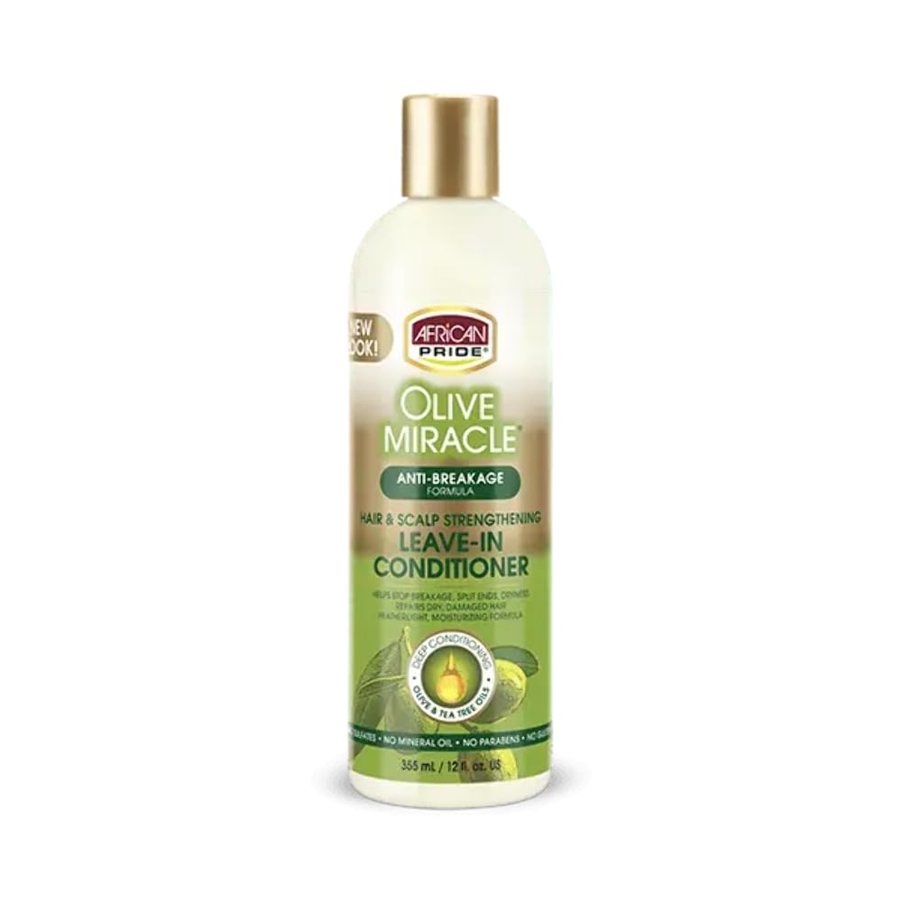 African Pride Olive Miracle Leave-In Conditioner – 12 oz