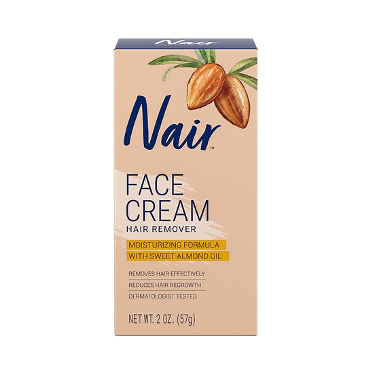 Nair Moisturizing Face Hair Remover Cream – 2 oz product image