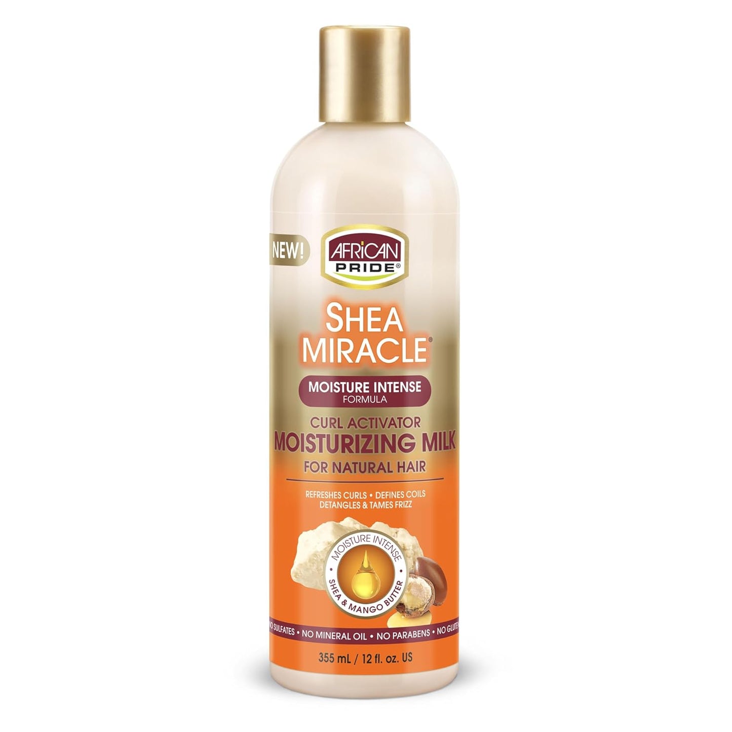 African Pride Shea Miracle Moisturizing Hair Lotion – 12 oz