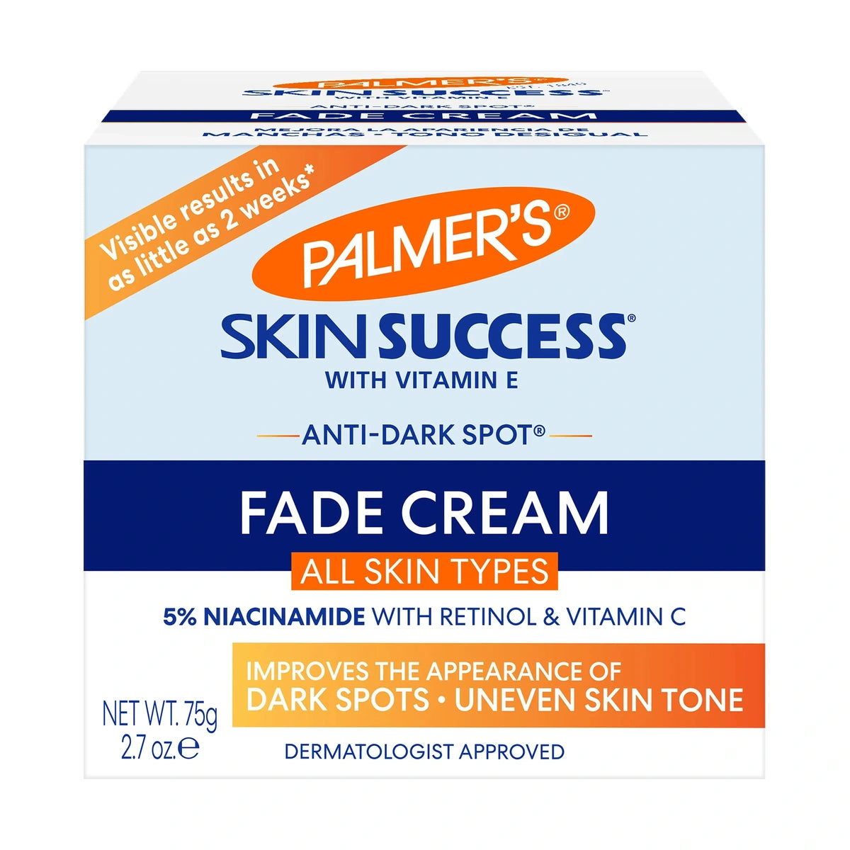 Palmer's Skin Success Anti-Dark Spot Fade Cream – All Skin Types – 2.7 oz product image