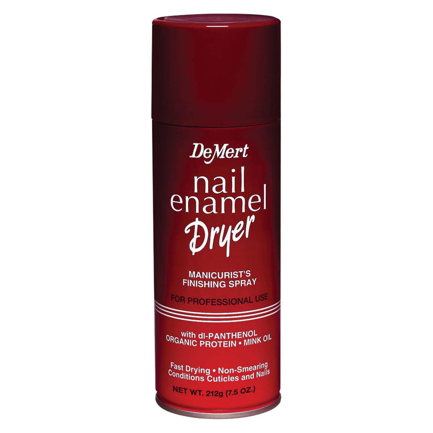 DeMert Nail Enamel Dryer – 7.5 oz single can on white background
