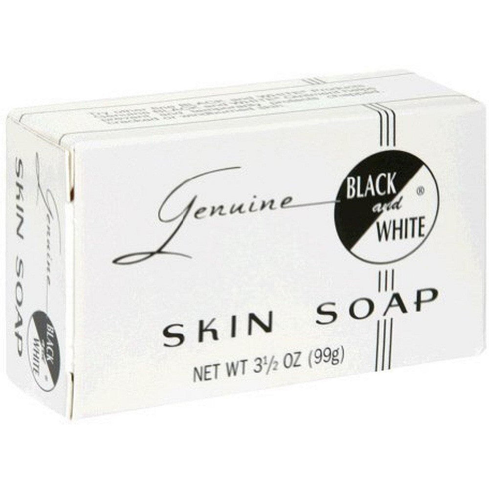 Black & White Genuine Skin Soap – 3.5 oz product image
