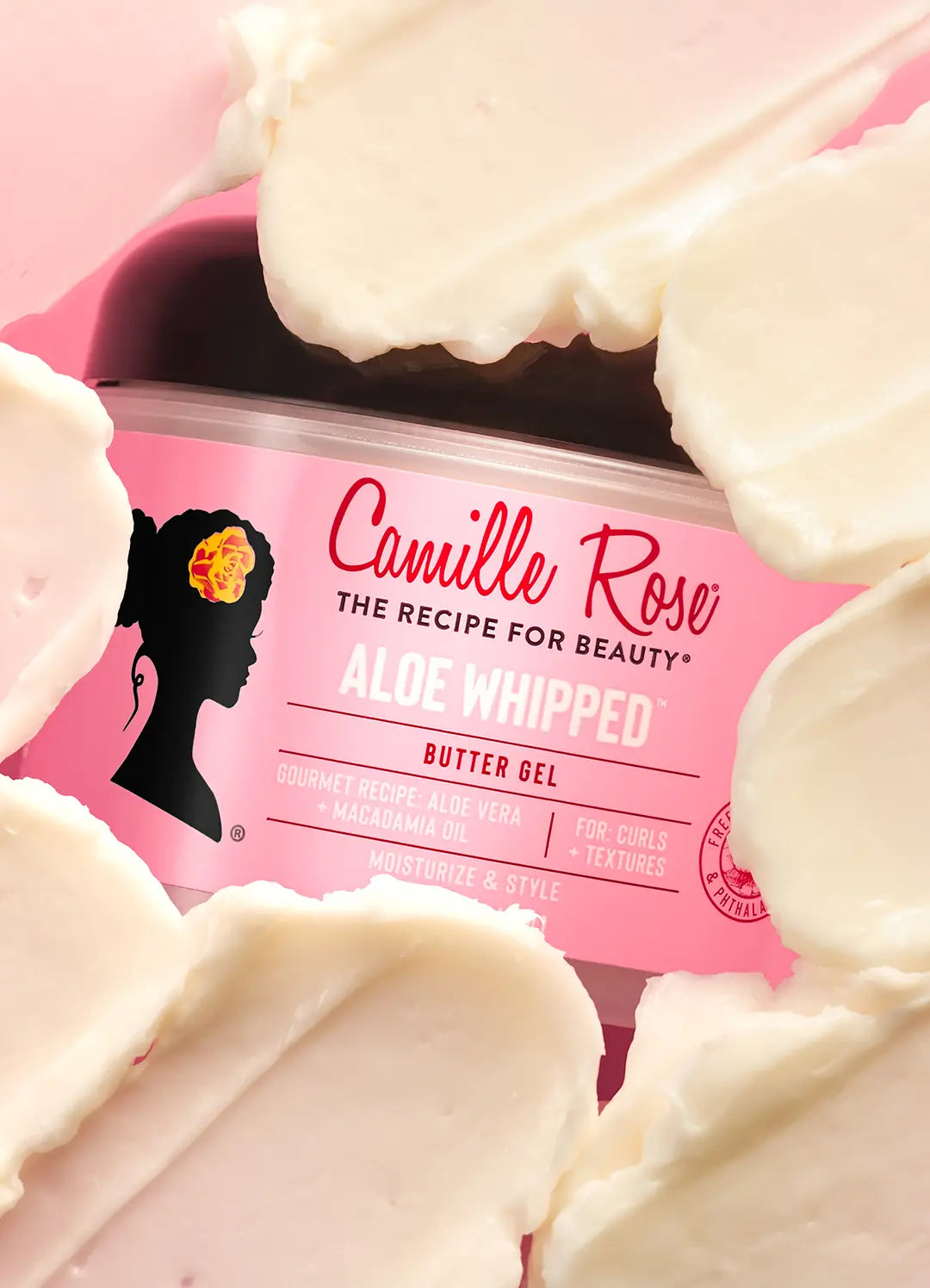Camille Rose Aloe Whipped Butter Gel – 8 oz product image