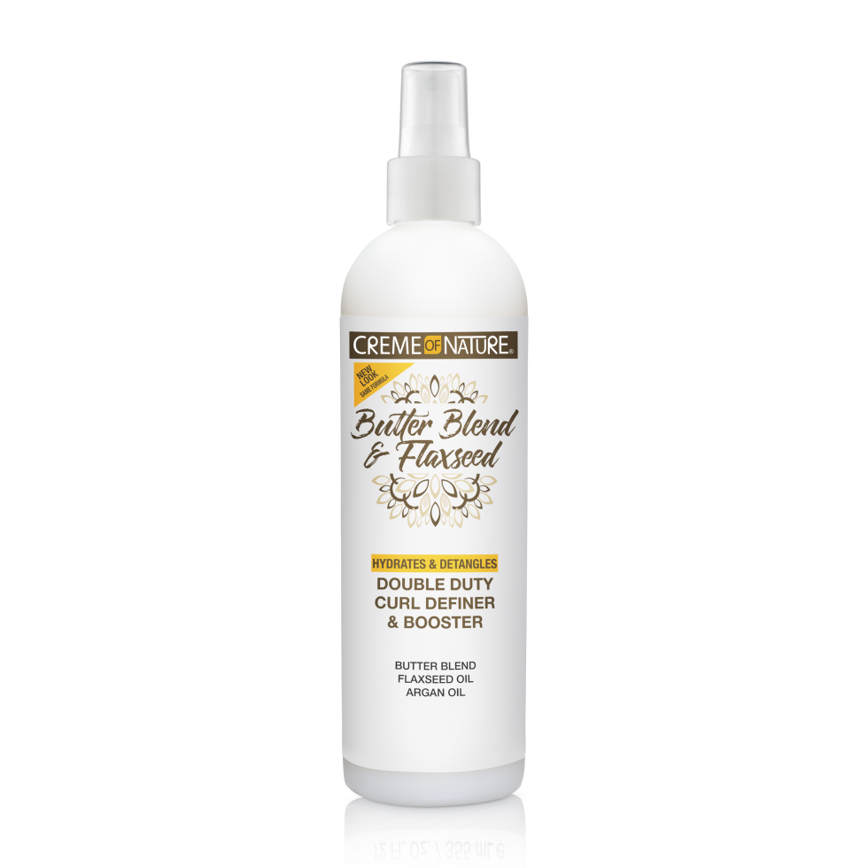 Crème of Nature Butter Blend & Flaxseed Curl Definer & Booster – 12 oz product image