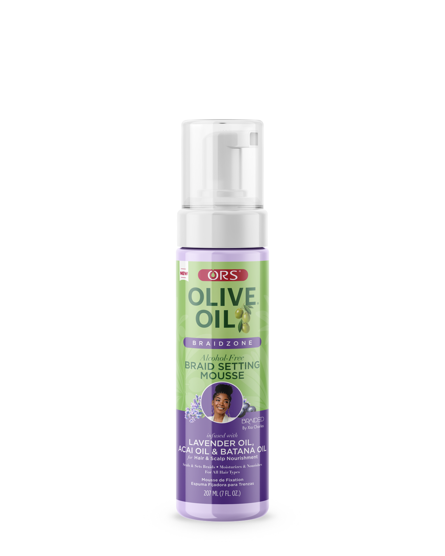 ORS Olive Oil Braidzone Braid Setting Mousse – 7 oz product image