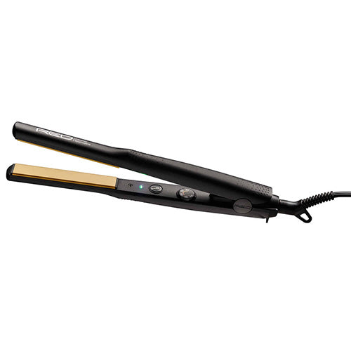 RED by KISS Ceramic Tourmaline Flat Iron – 1/2 Inch with Temperature Control