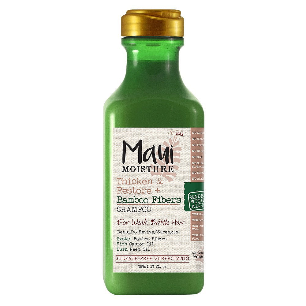 Maui Moisture Thicken & Restore + Bamboo Fibers Shampoo – 13 oz product image