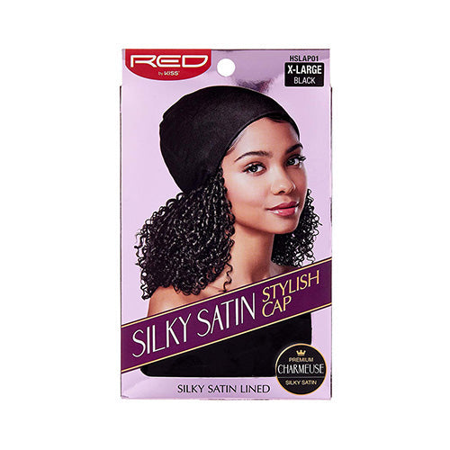 RED by KISS Silky Satin Lined Hair Cap – X-Large – Assorted product image
