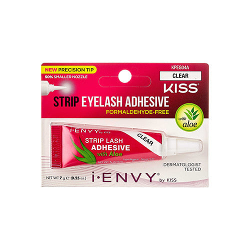 i-ENVY Aloe Infused 16-Hour Strip Lash Glue – Clear – one retail unit