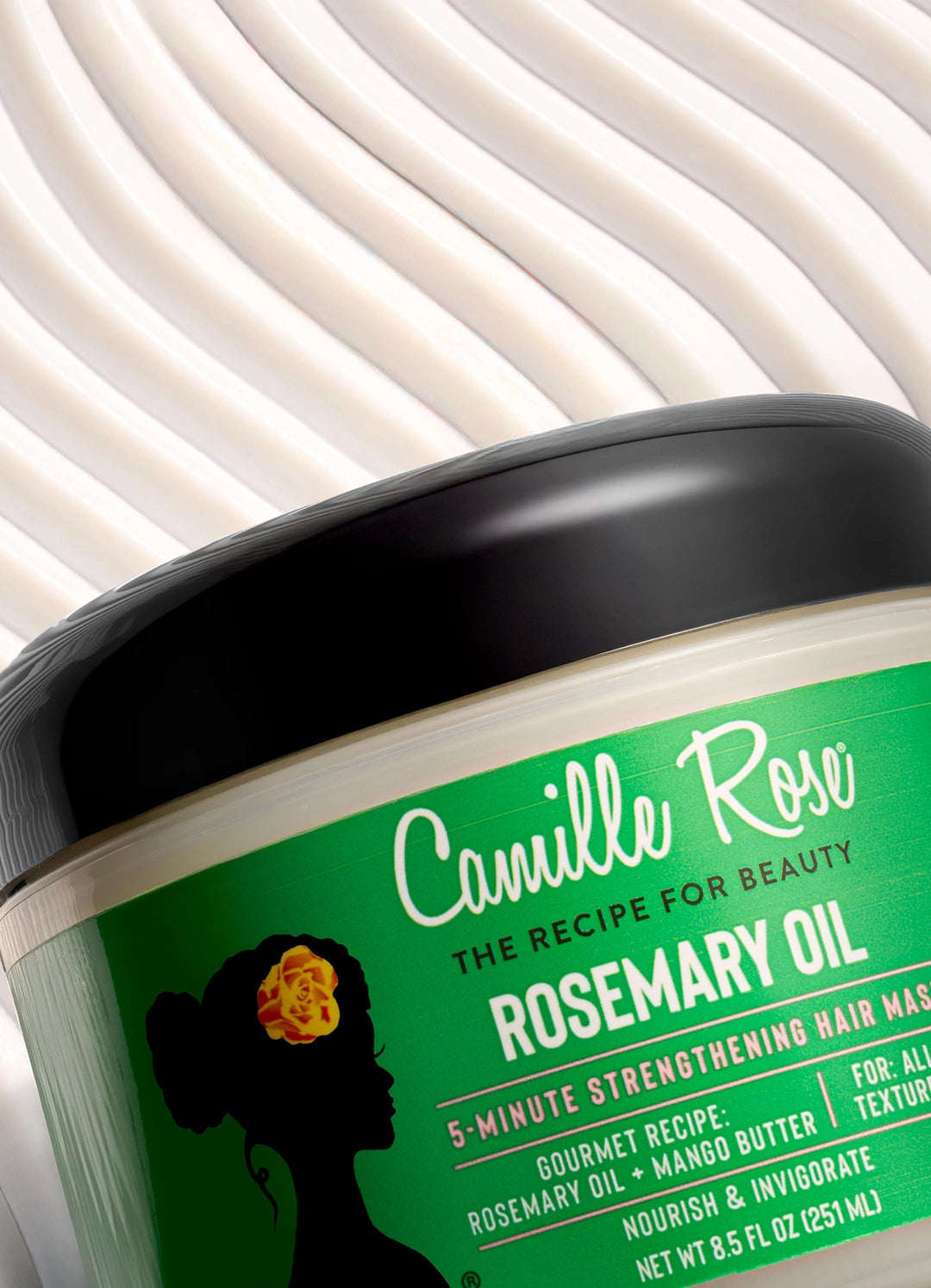 Camille Rose Rosemary Oil 5-Minute Strengthening Hair Mask – 8.5 oz product image