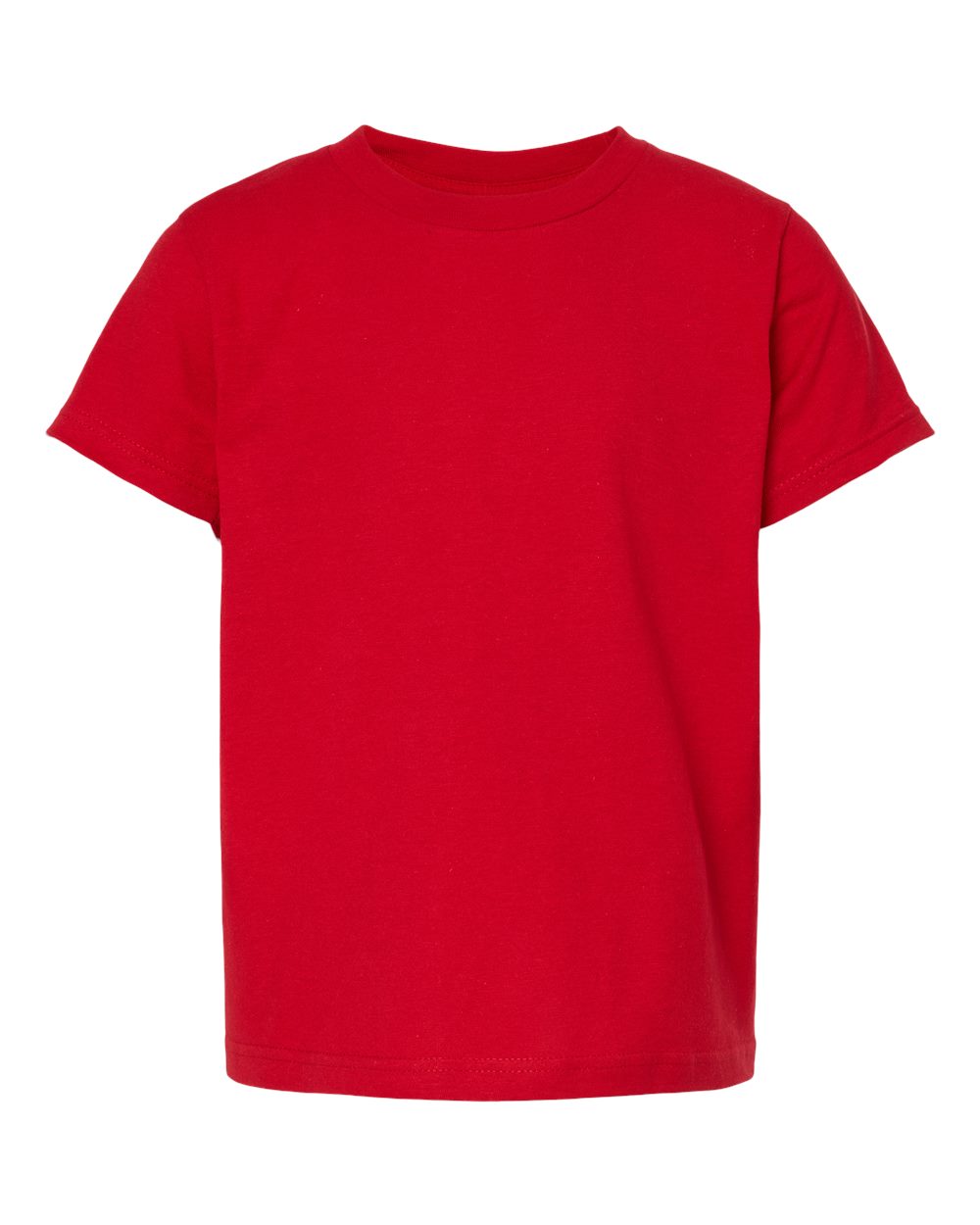 Tultex 235 Youth Fine Jersey T-Shirt in Red