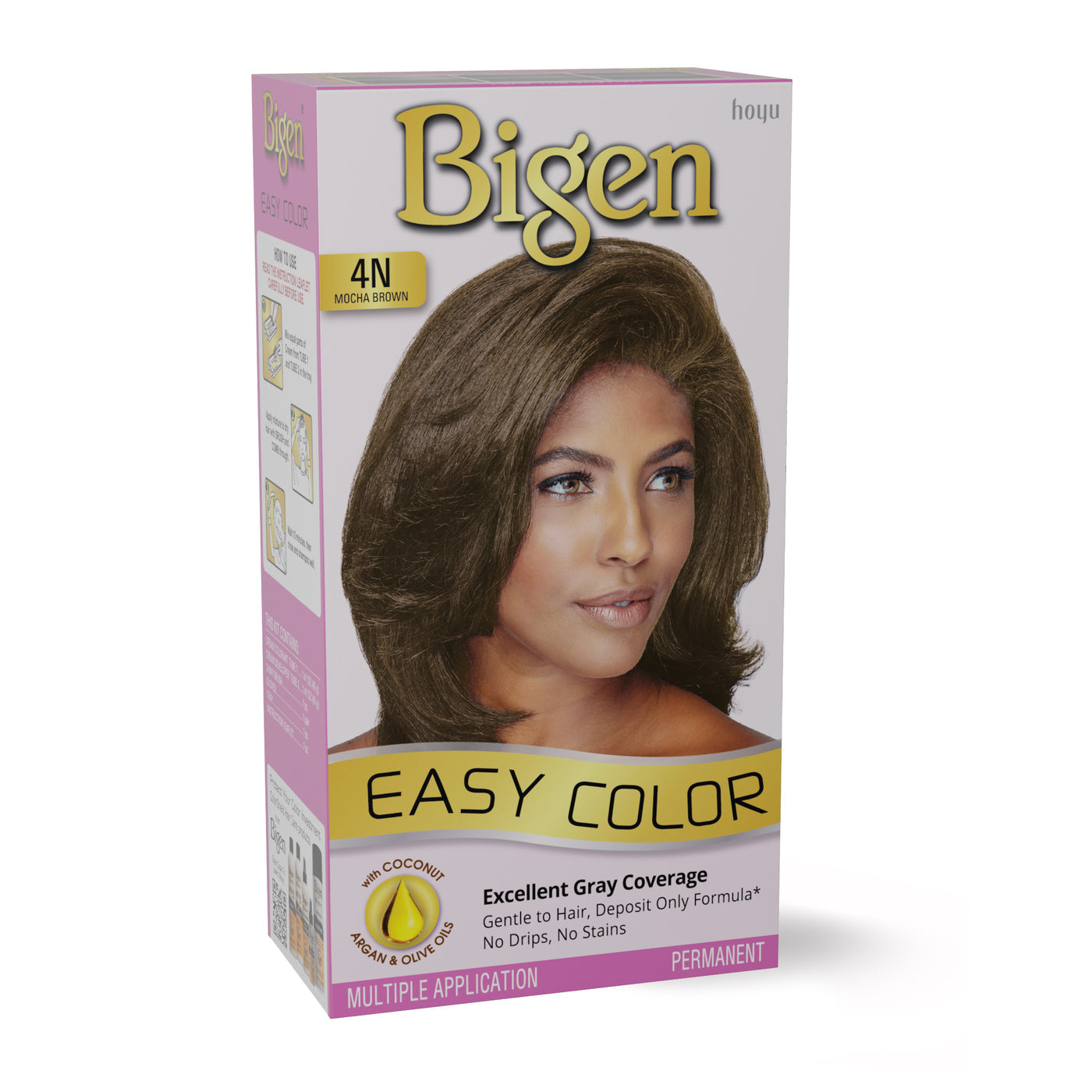 Bigen Easy Color for Women Natural Permanent Hair Color – 4N – Mocha Brown product image