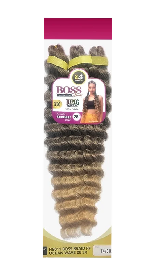 Boss Braiding Hair Ocean Wave 56"