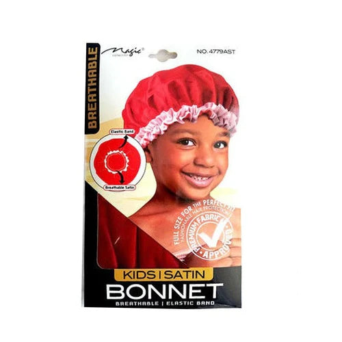 Magic Collection Kids Satin Bonnet – Gold product image