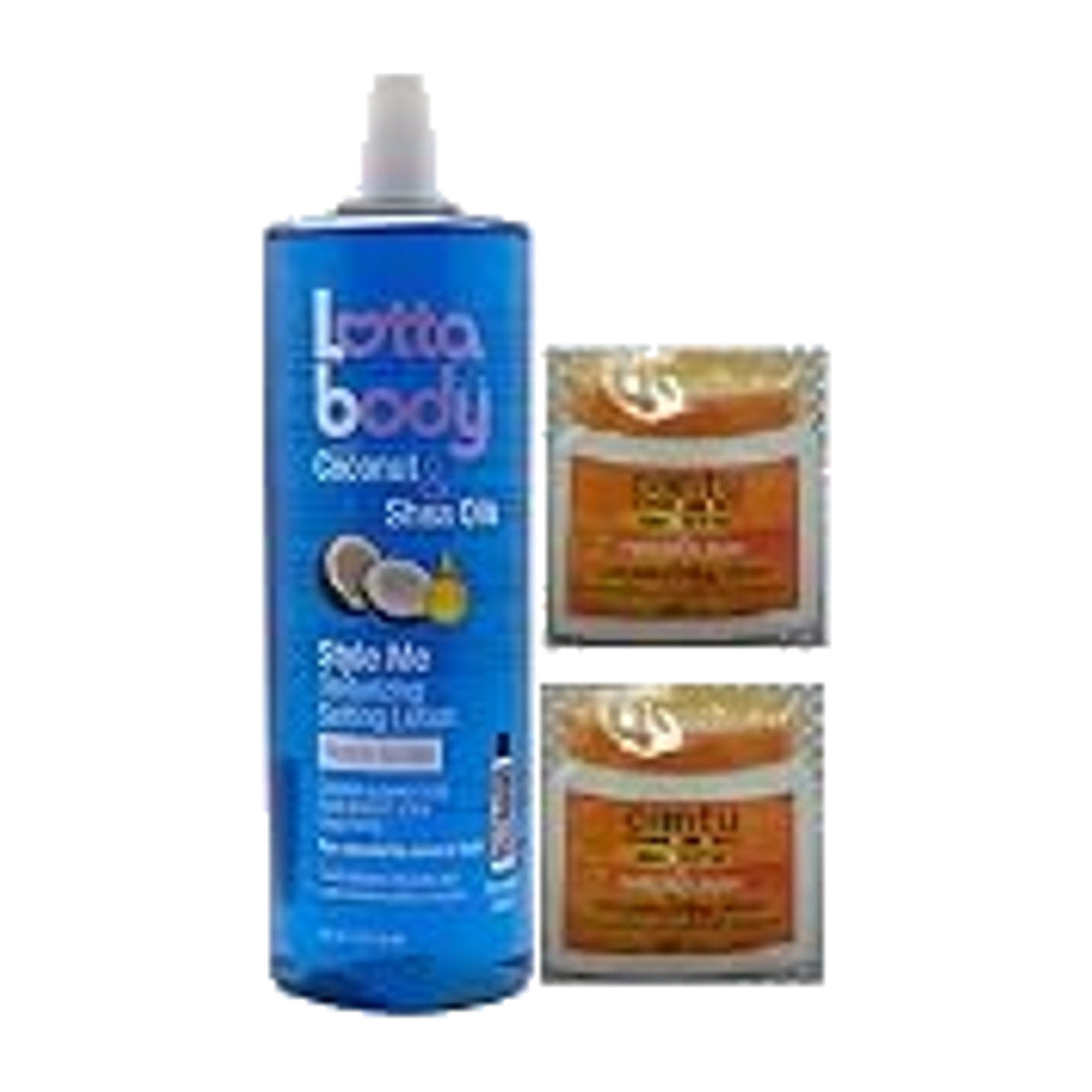 Lottabody Texturizing Setting Lotion with Coconut & Shea Oils – 12 oz product image on white background