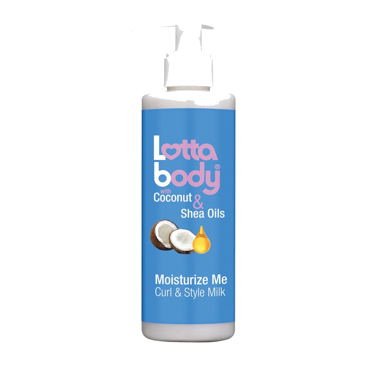 Lottabody Moisturize Me Curl & Style Milk – 8 oz product image on white background