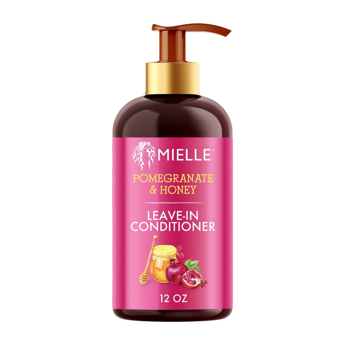 Mielle Pomegranate & Honey Leave-In Conditioner – 12 oz product image on white background