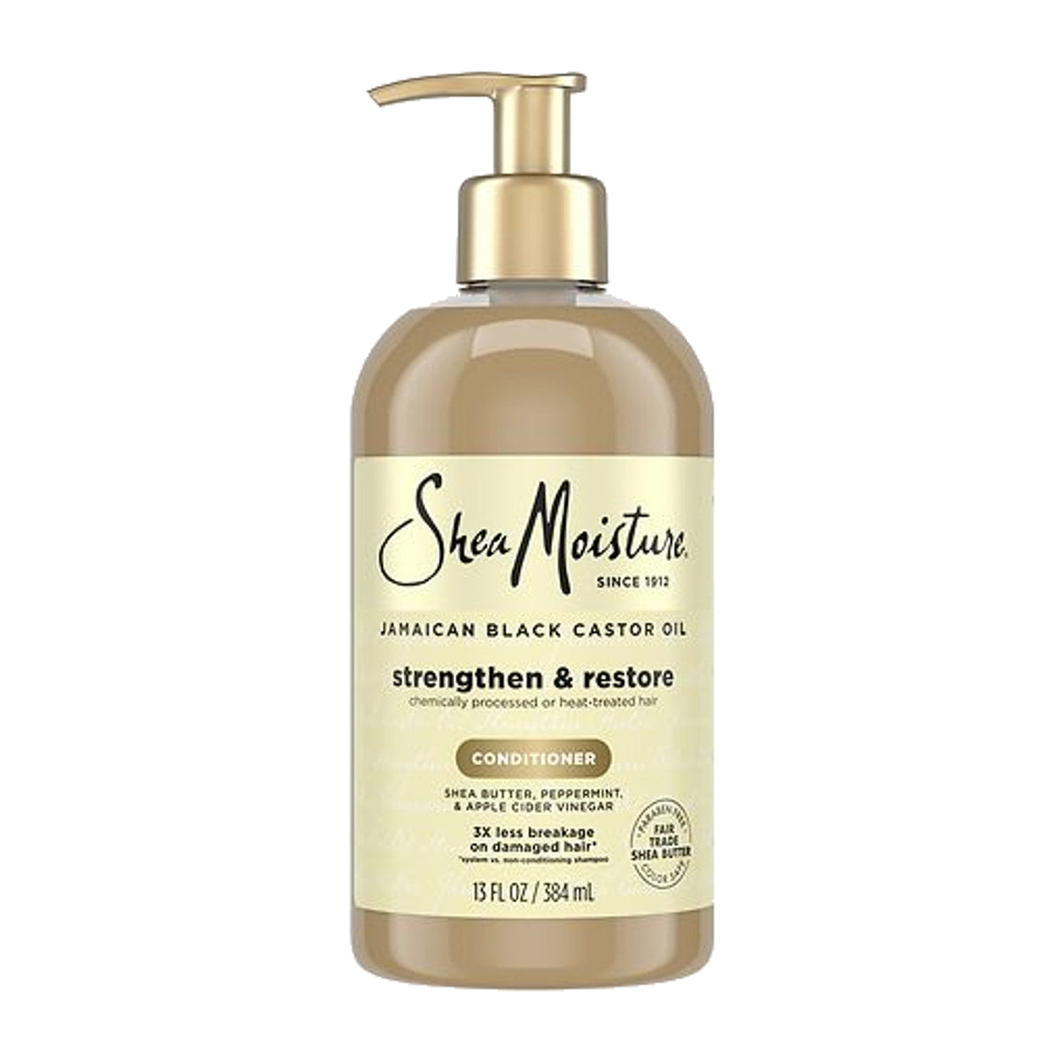 SheaMoisture Jamaican Black Castor Oil Strengthen & Restore Conditioner – 13 oz product image on white background