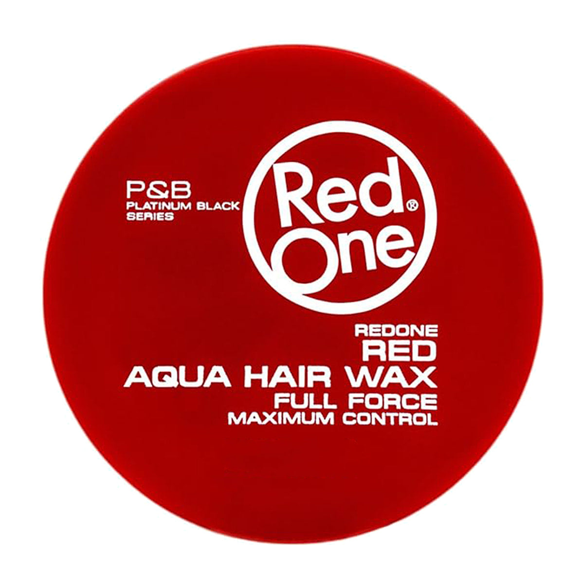 Red One Aqua Hair Wax Maximum Control 150ml product image on white background