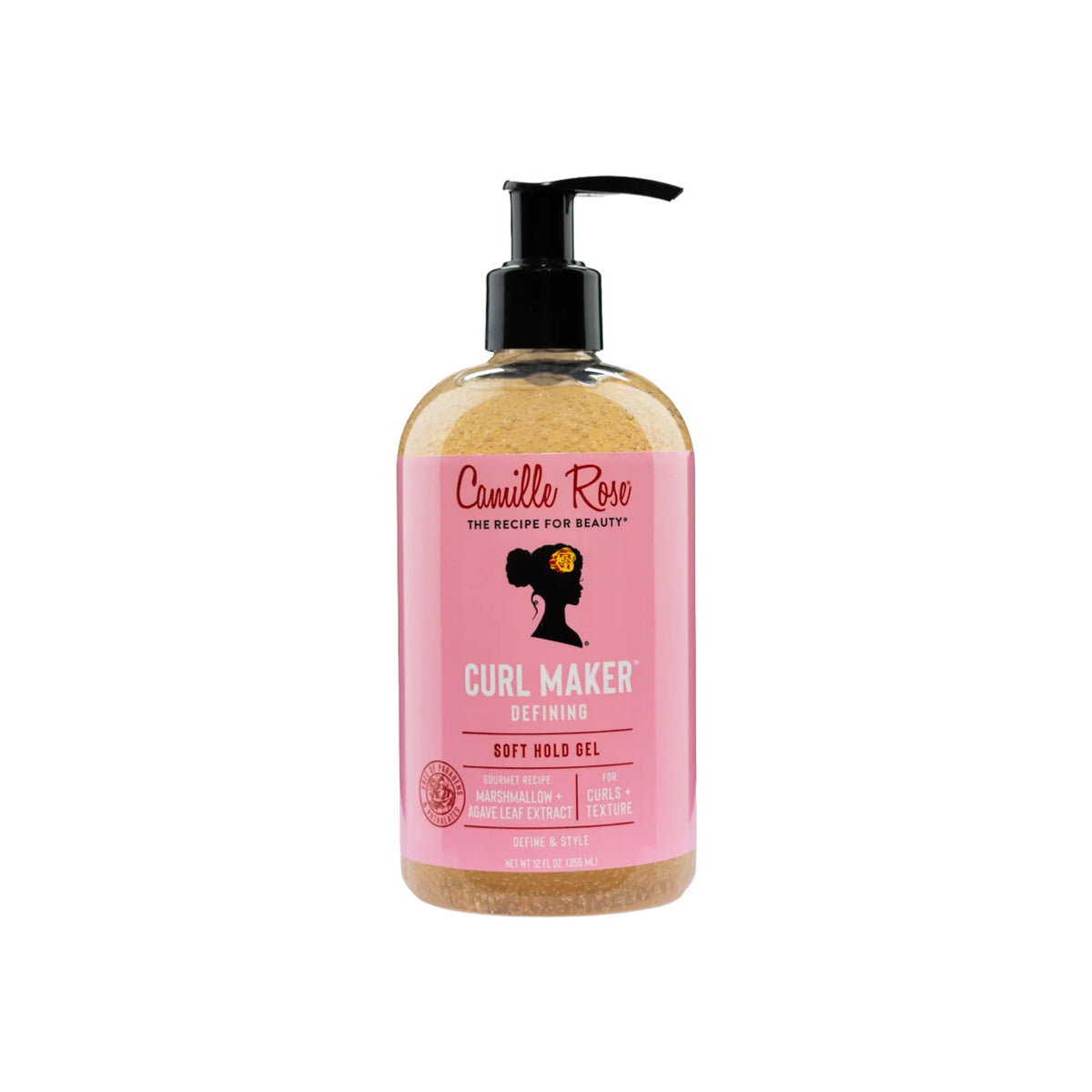 Camille Rose Curl Maker Defining Jelly – 12 oz product image on white background