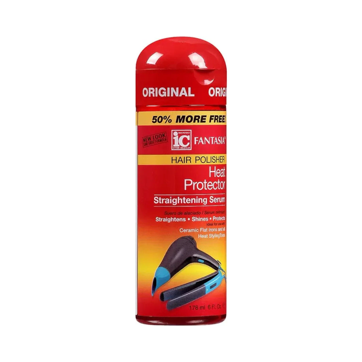 Fantasia IC Heat Protector Straightening Serum – 6 oz product image