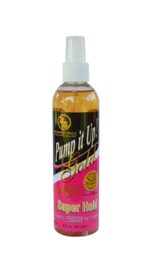 Pump It Up Spritz Gold