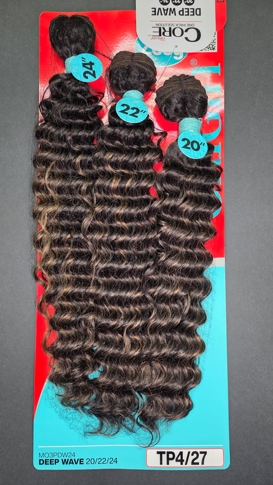 Bobbi Boss Core 3 Bundle Pack Color TP4/27 Deep Wave