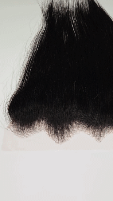 M-Hairline HD Invisible Lace 13x4 Virgin Frontal w/ Bleached Knots Straight