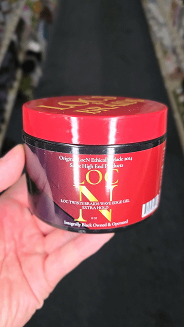 Loc N Lock Twists Braids Waves Edge Gel - Extreme Hold
