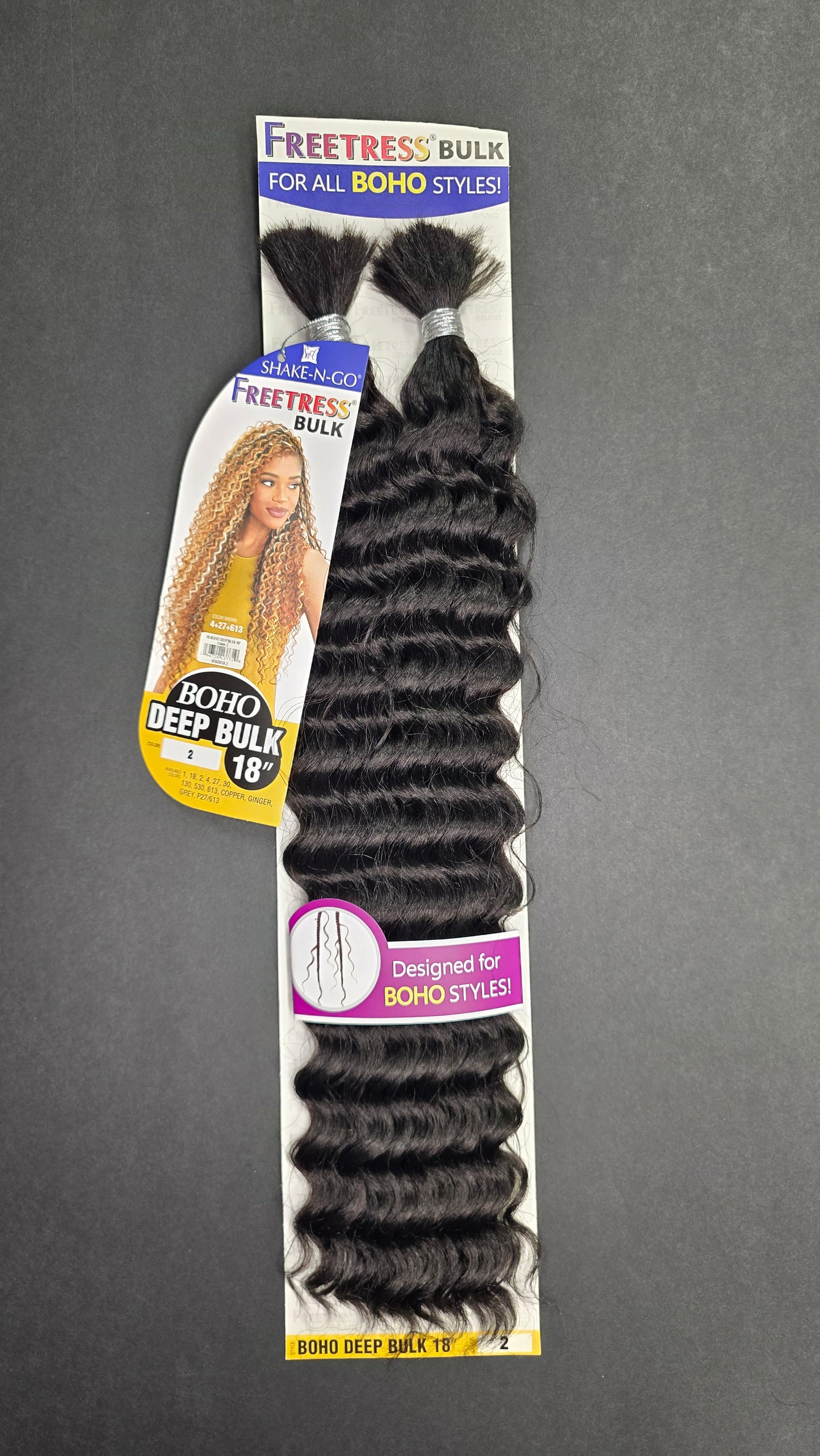 Freetress Boho Deep Bulk Hair for Boho Braids