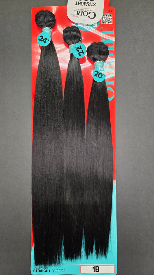 Bobbi Boss Core 3 Bundle Pack Color 1B Straight