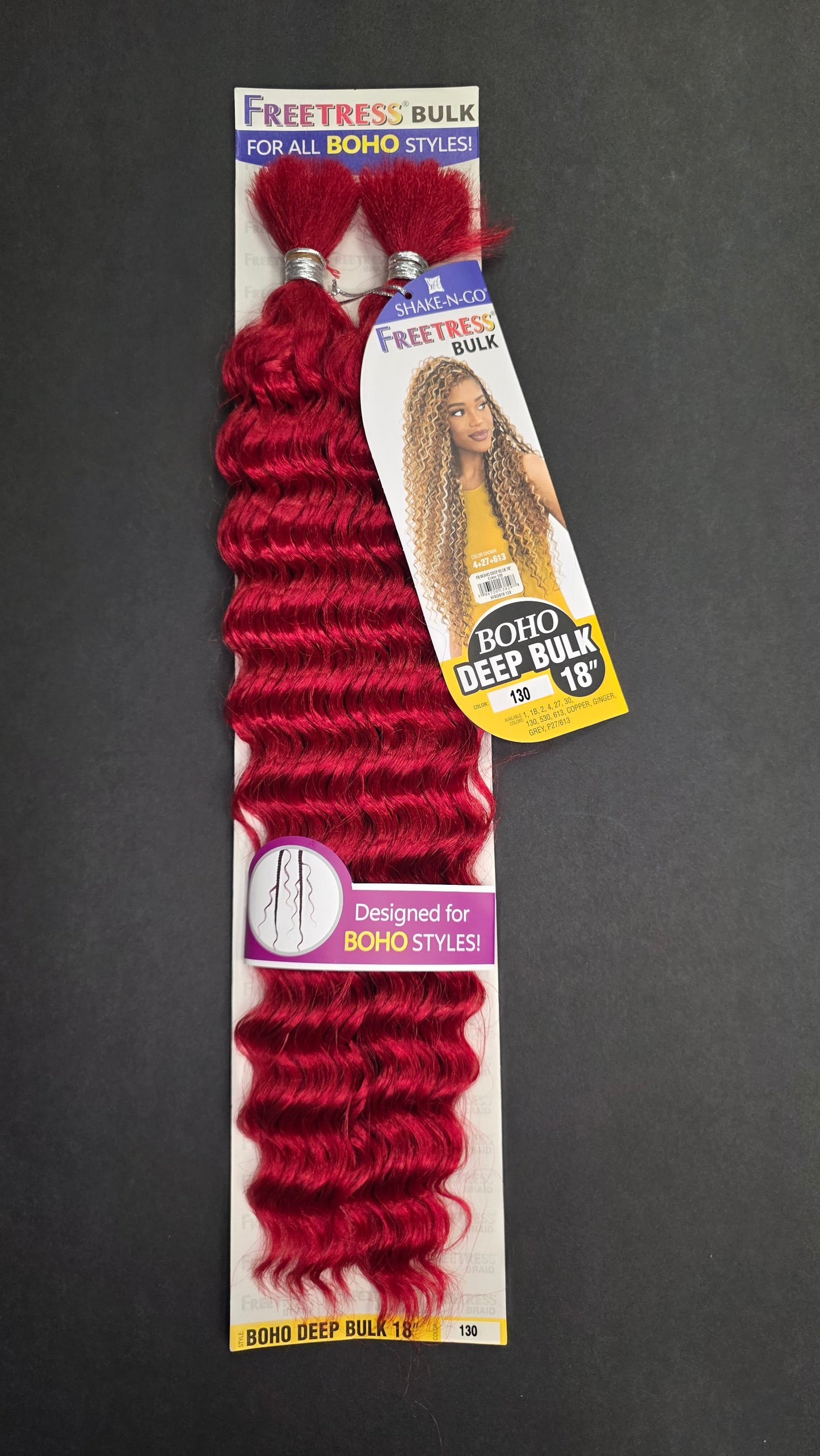 Freetress Boho Deep Bulk Hair for Boho Braids