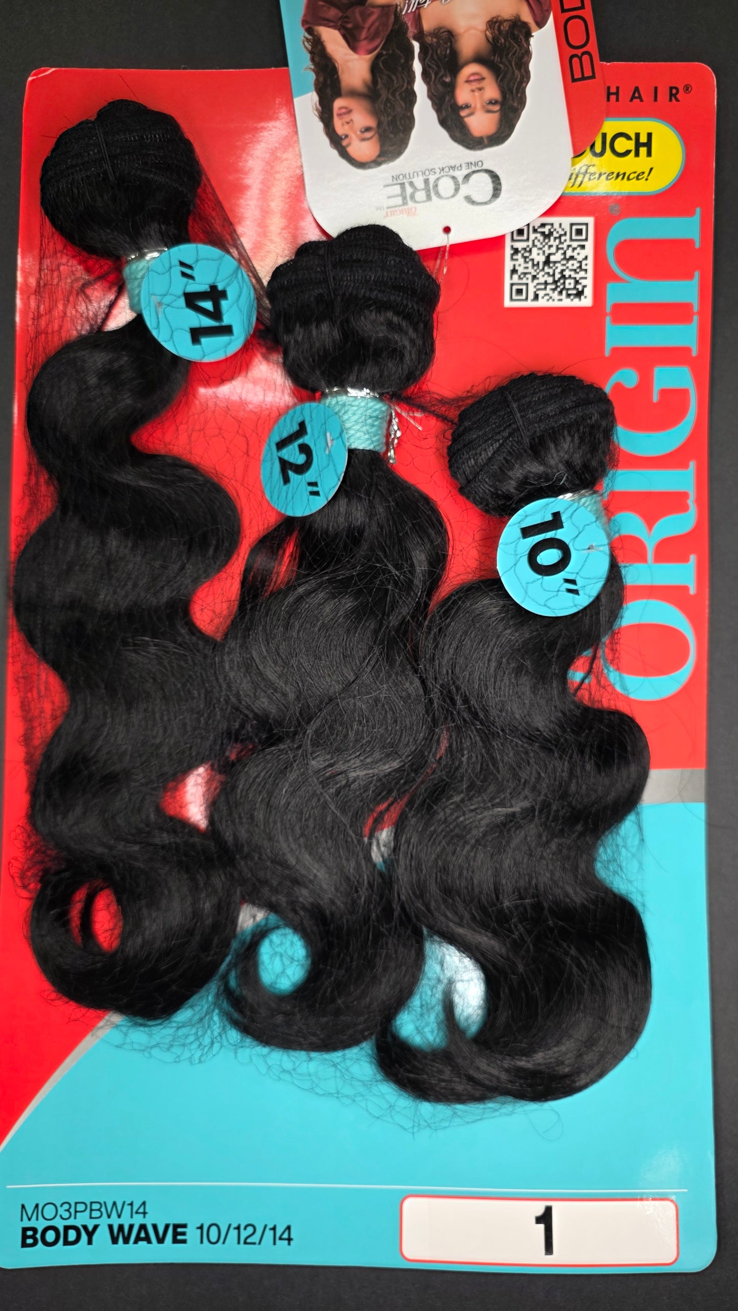 Bobbi Boss Core 3 Bundle Pack Color 1 Body Wave