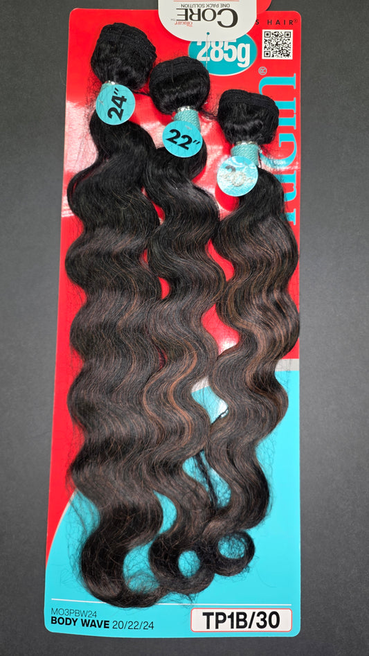 Bobbi Boss Core 3 Bundle Pack Color TP1B/30 Body Wave