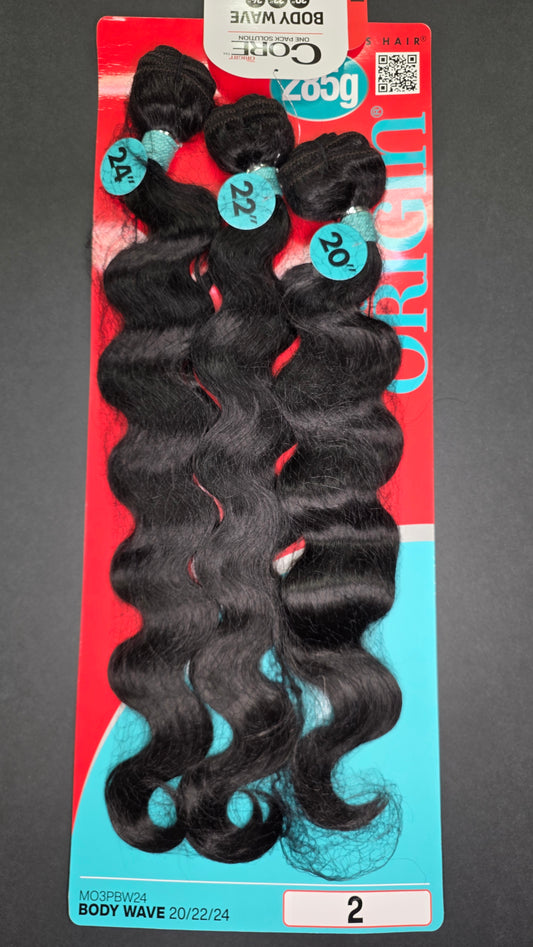 Bobbi Boss Core 3 Bundle Pack Color 2 Body Wave