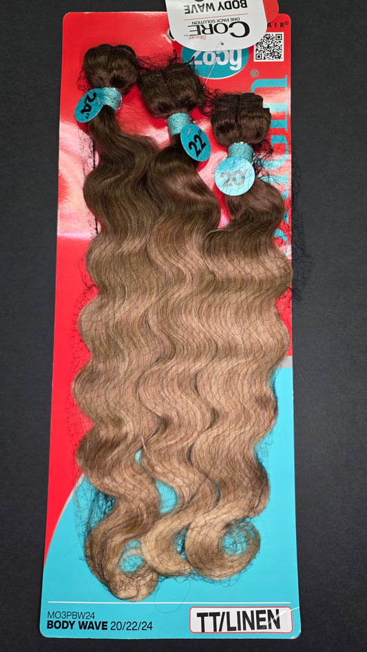 Bobbi Boss Core 3 Bundle Pack Color TT/Linen Body Wave