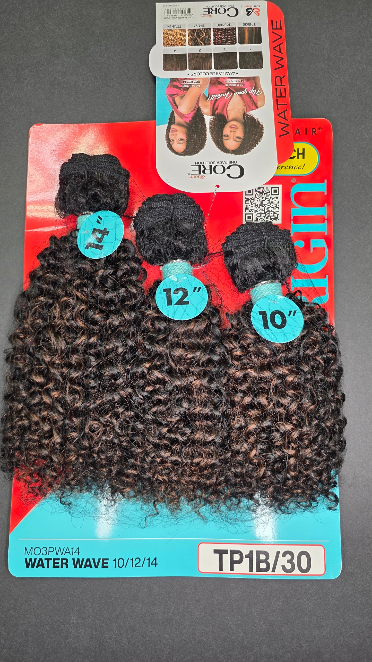 Bobbi Boss Core 3 Bundle Pack Color TP1B/30 Water Wave