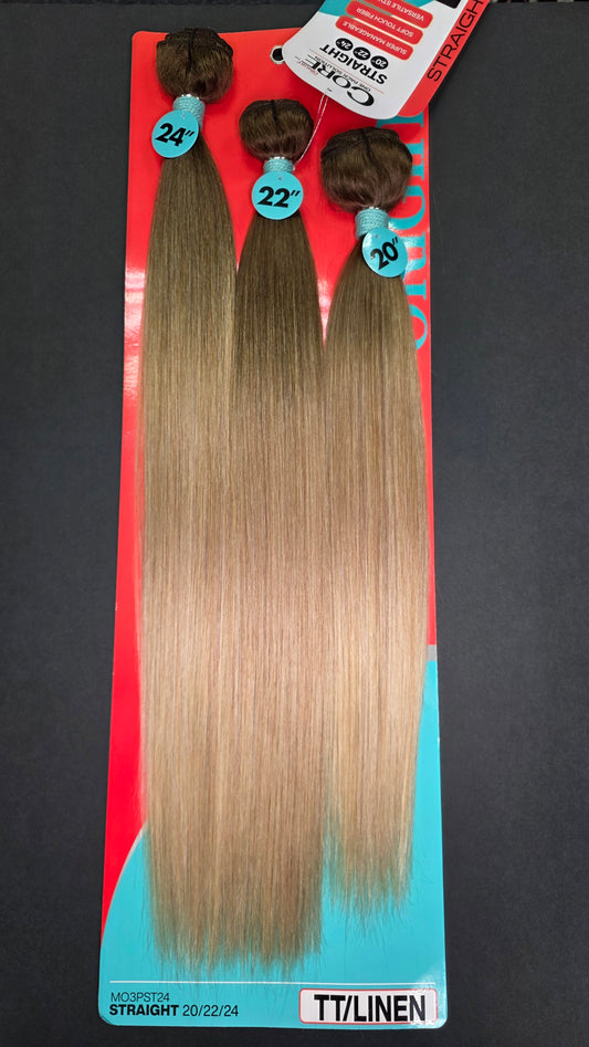 Bobbi Boss Core 3 Bundle Pack Color TT/Linen Straight