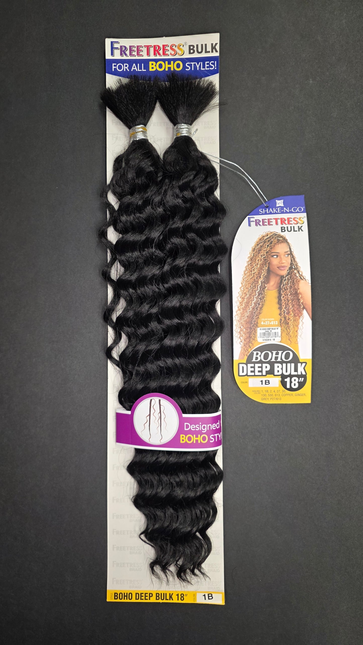 Freetress Boho Deep Bulk Hair for Boho Braids