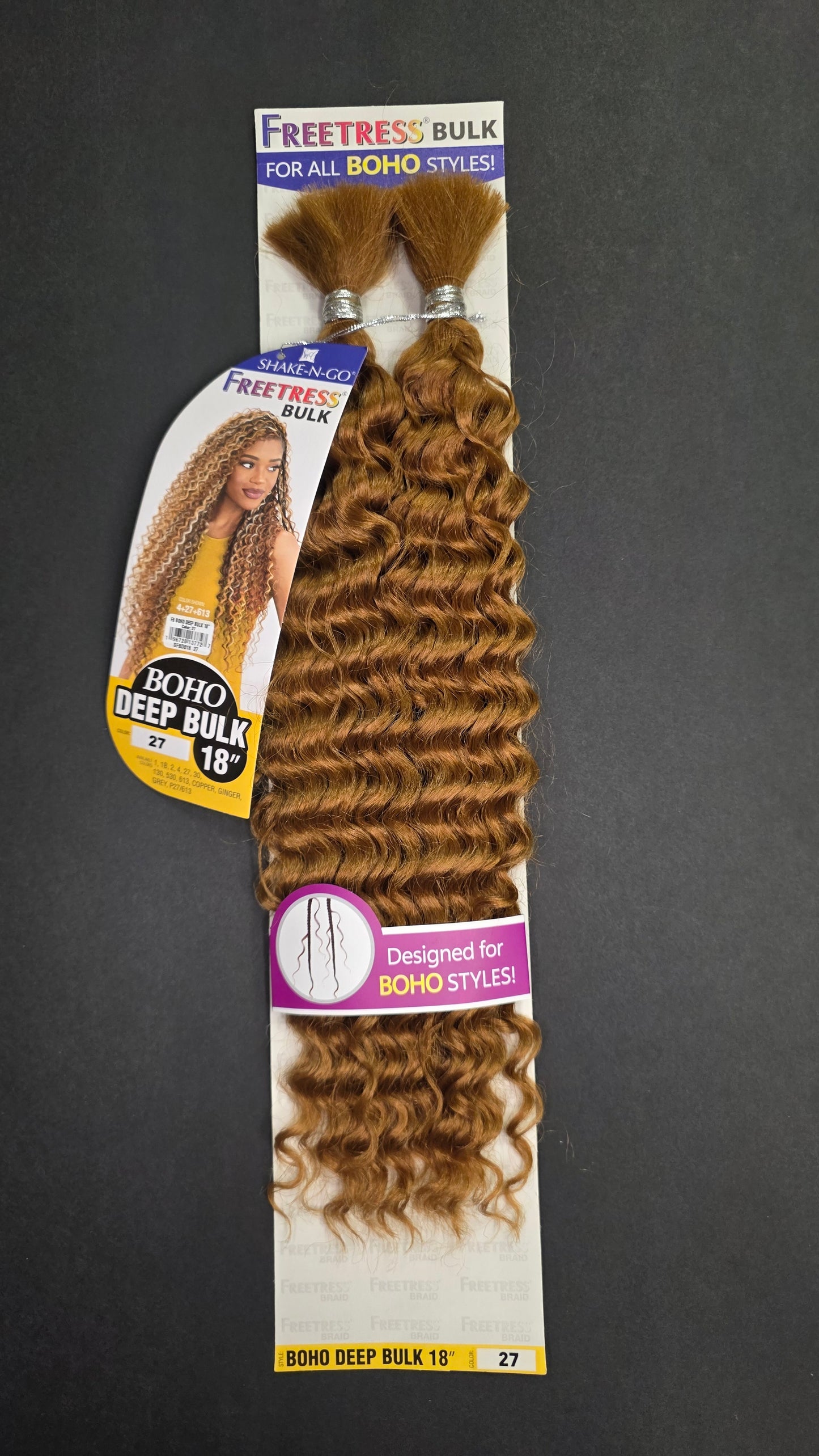 Freetress Boho Deep Bulk Hair for Boho Braids