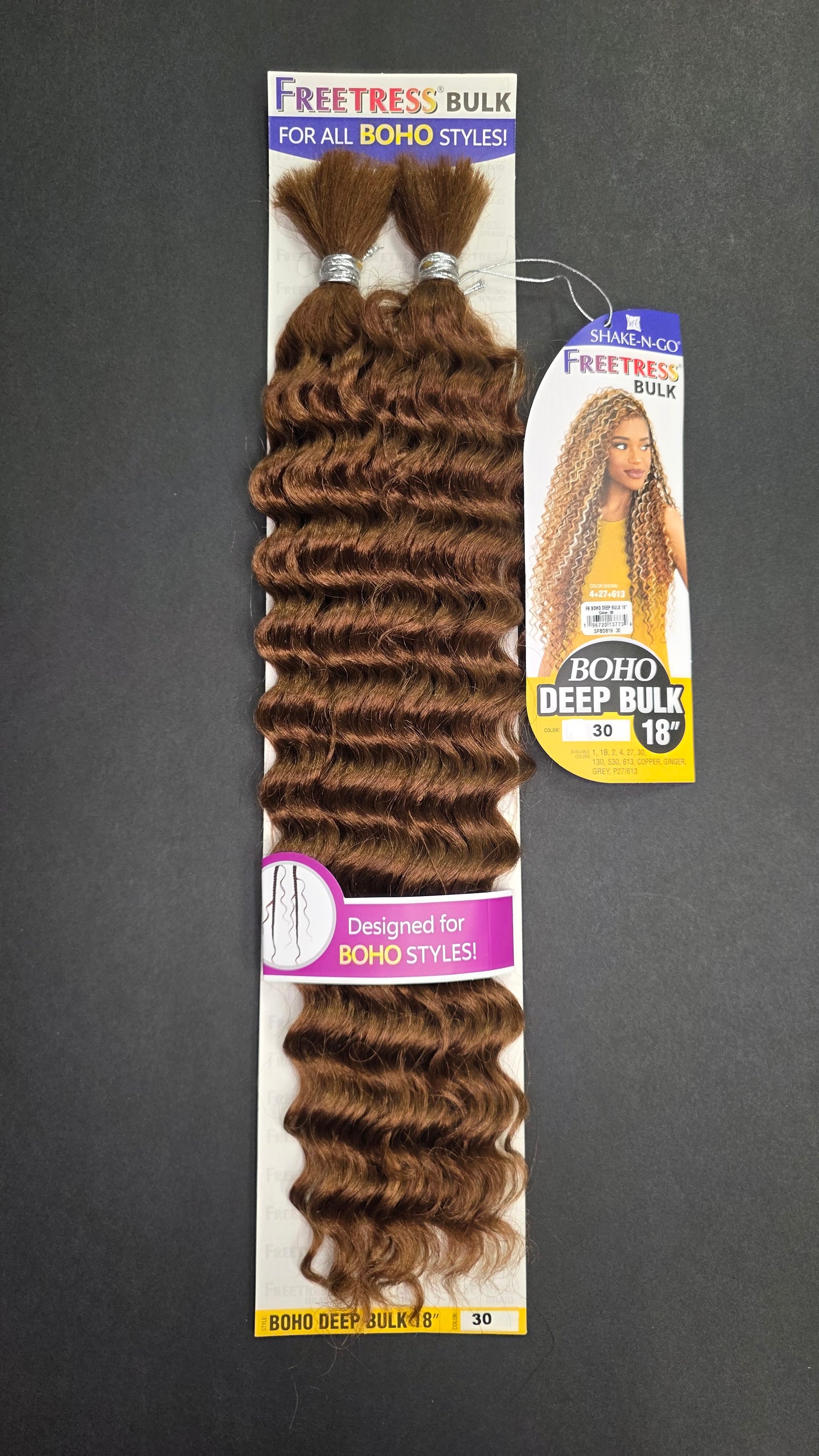Freetress Boho Deep Bulk Hair for Boho Braids