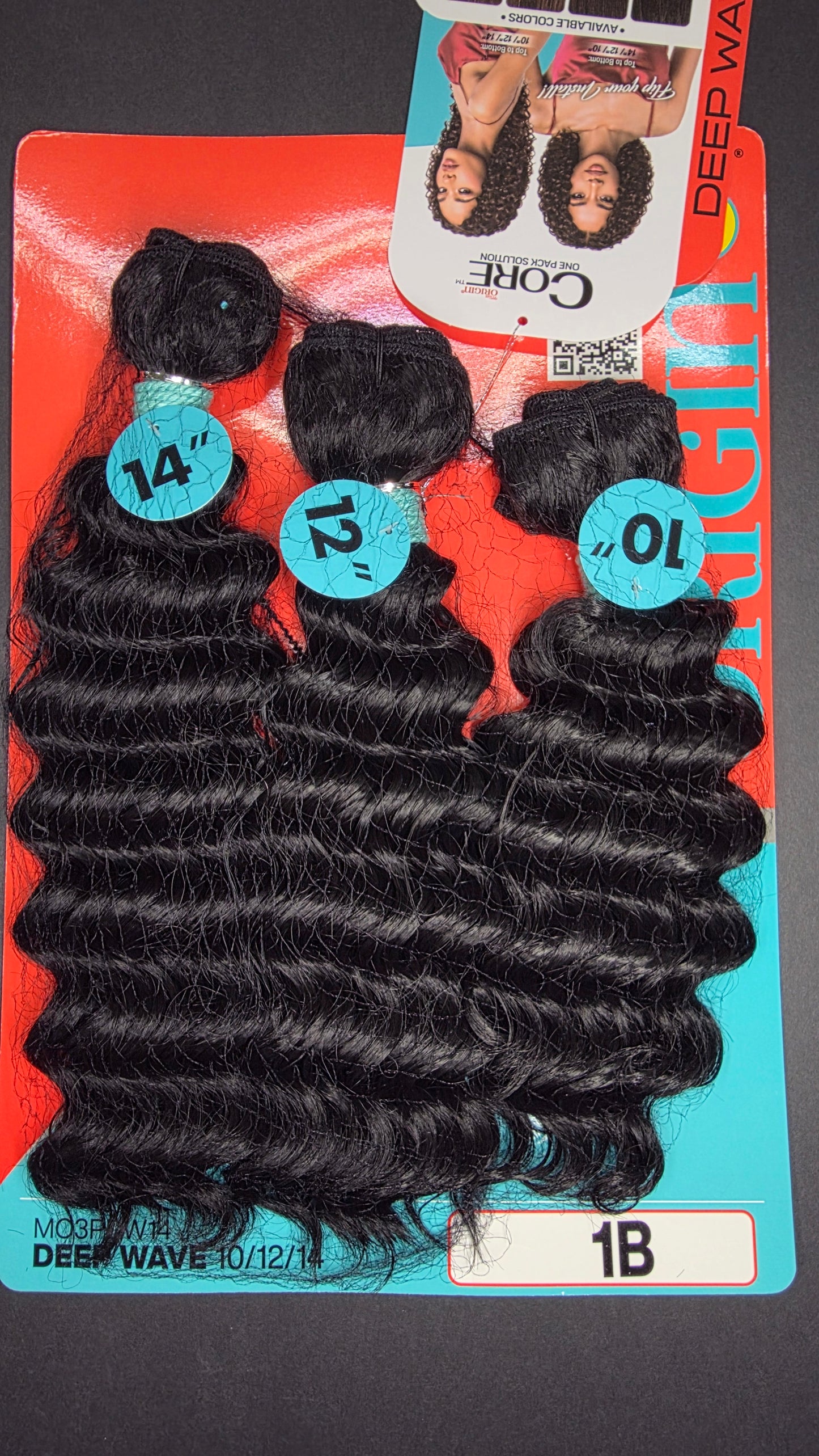Bobbi Boss Core 3 Bundle Pack Color 1B Deep Wave