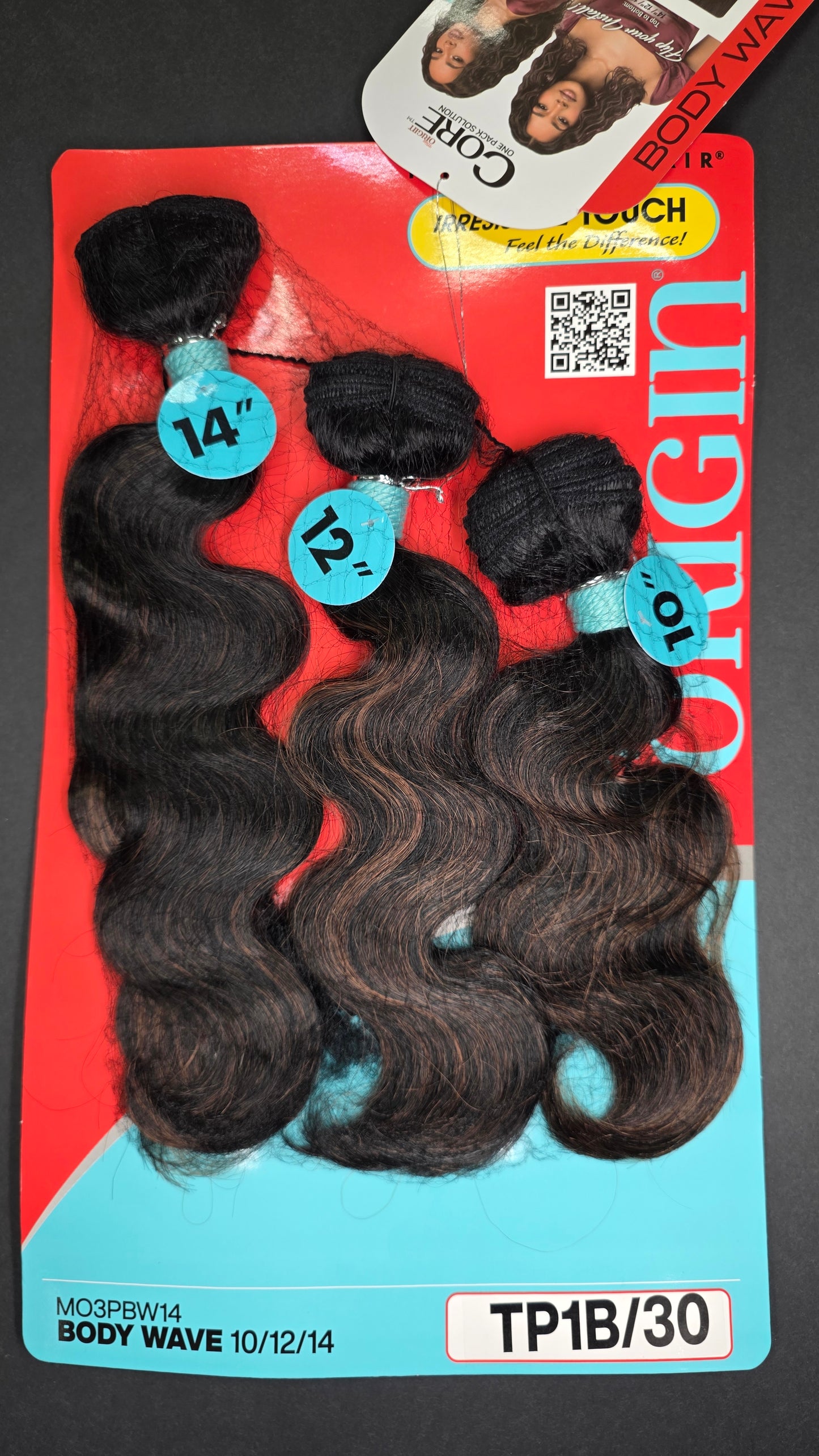 Bobbi Boss Core 3 Bundle Pack Color TP1B/30 Body Wave